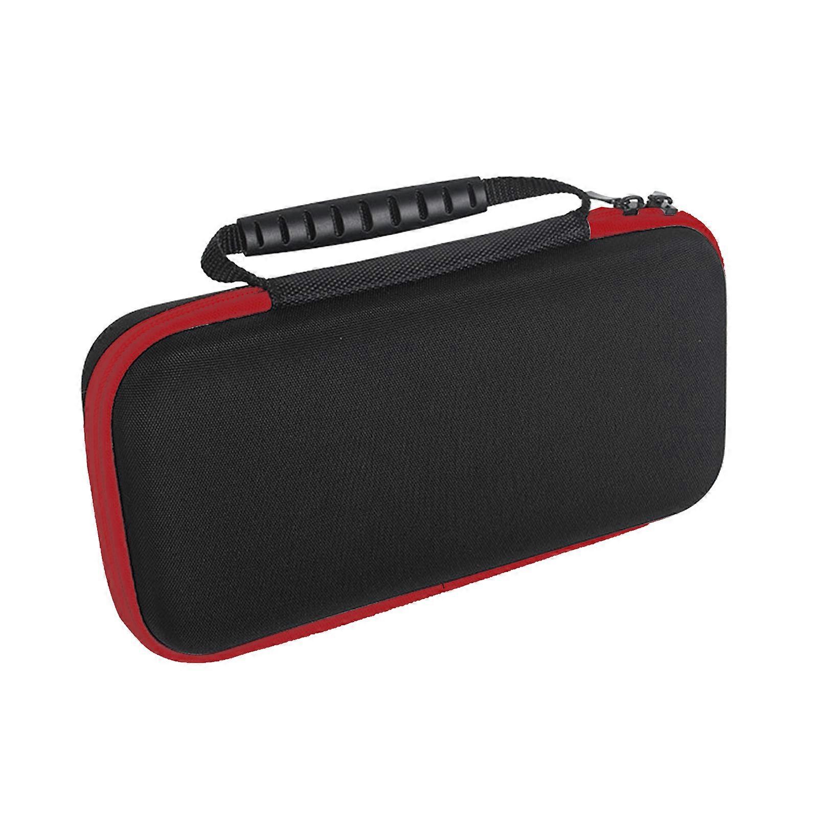 Large Capacity Storage Box Suitable for RG556 Gaming Console Organizers Carrying Bag Shockproof Case with Secure Bandage