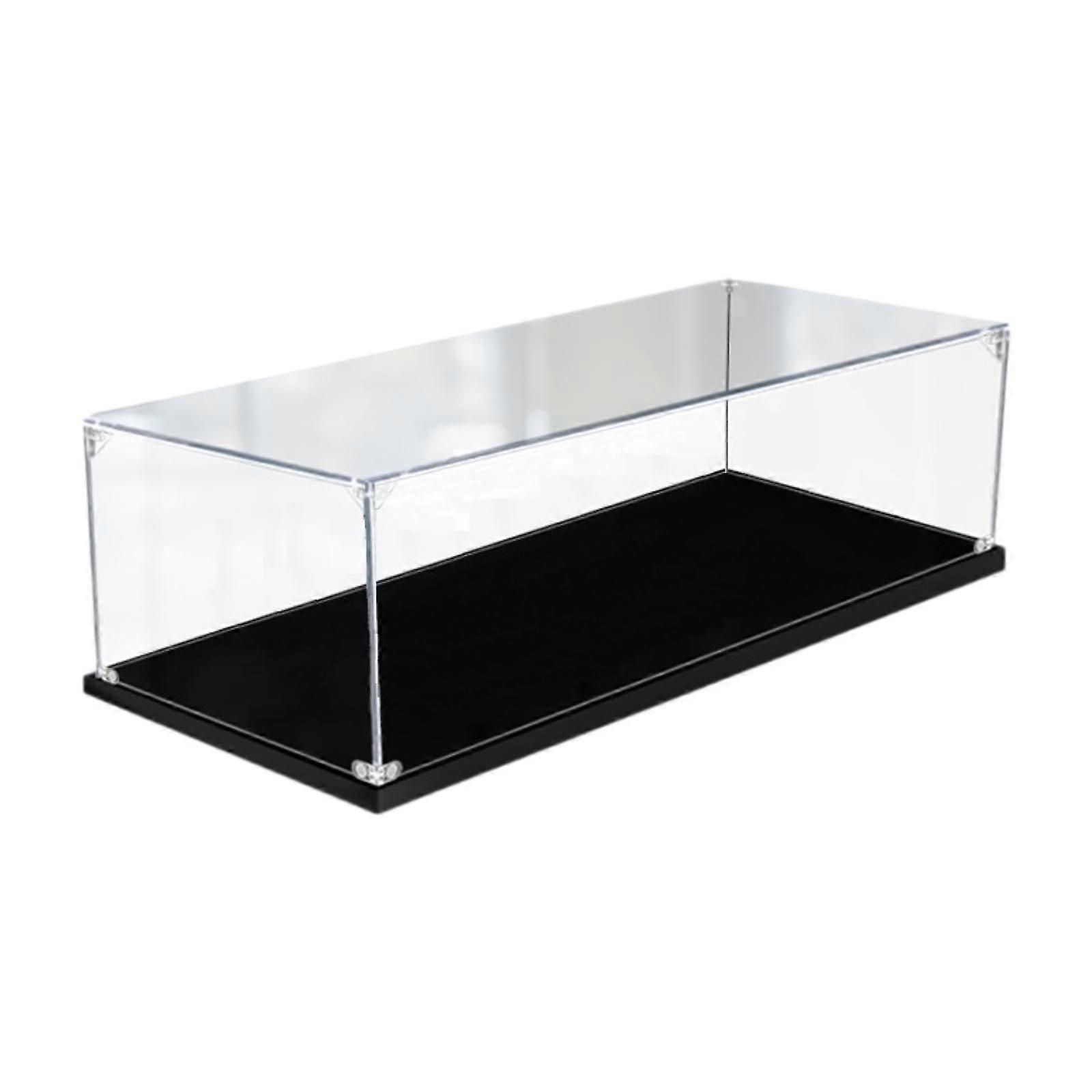 Clear Display Case Storage Case Stackable Clear Dust Cover Model Figure Display