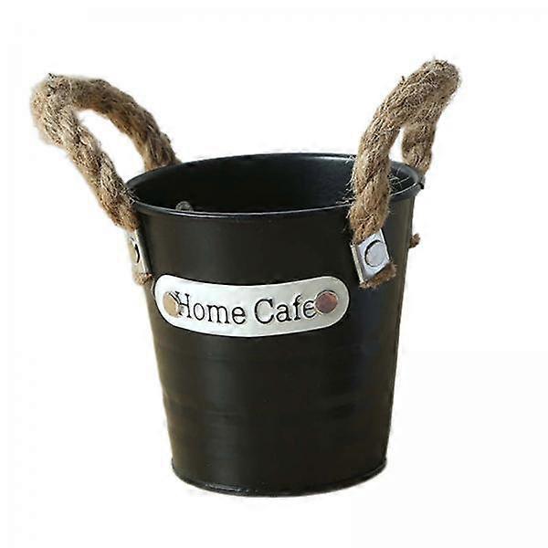 2x Gartenpflanzentopf Blumentopf Pflanzgefäß Vielseitiger rustikaler runder Behälter mit