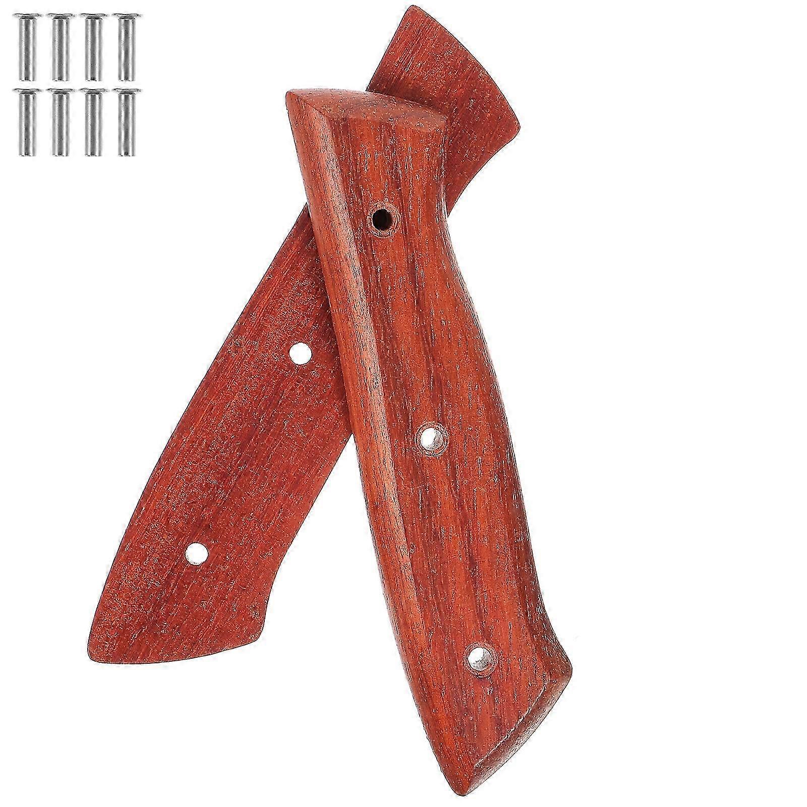 Wooden Kitchen Cutter Handle Replacement Parts - 13.9x3.2x1.8cm