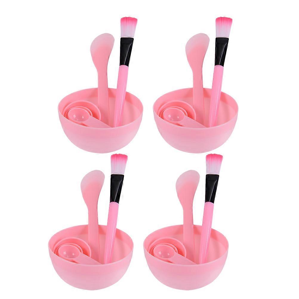 Practical DIY Mask Set with Mixing Tools and Spray Bottle for Convenient Home Skincare