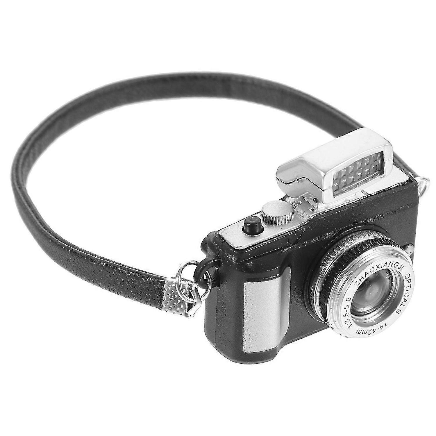 Small Camera Model Desktop Camera Ornament Showcase Bar Decor Kid Camera Toy