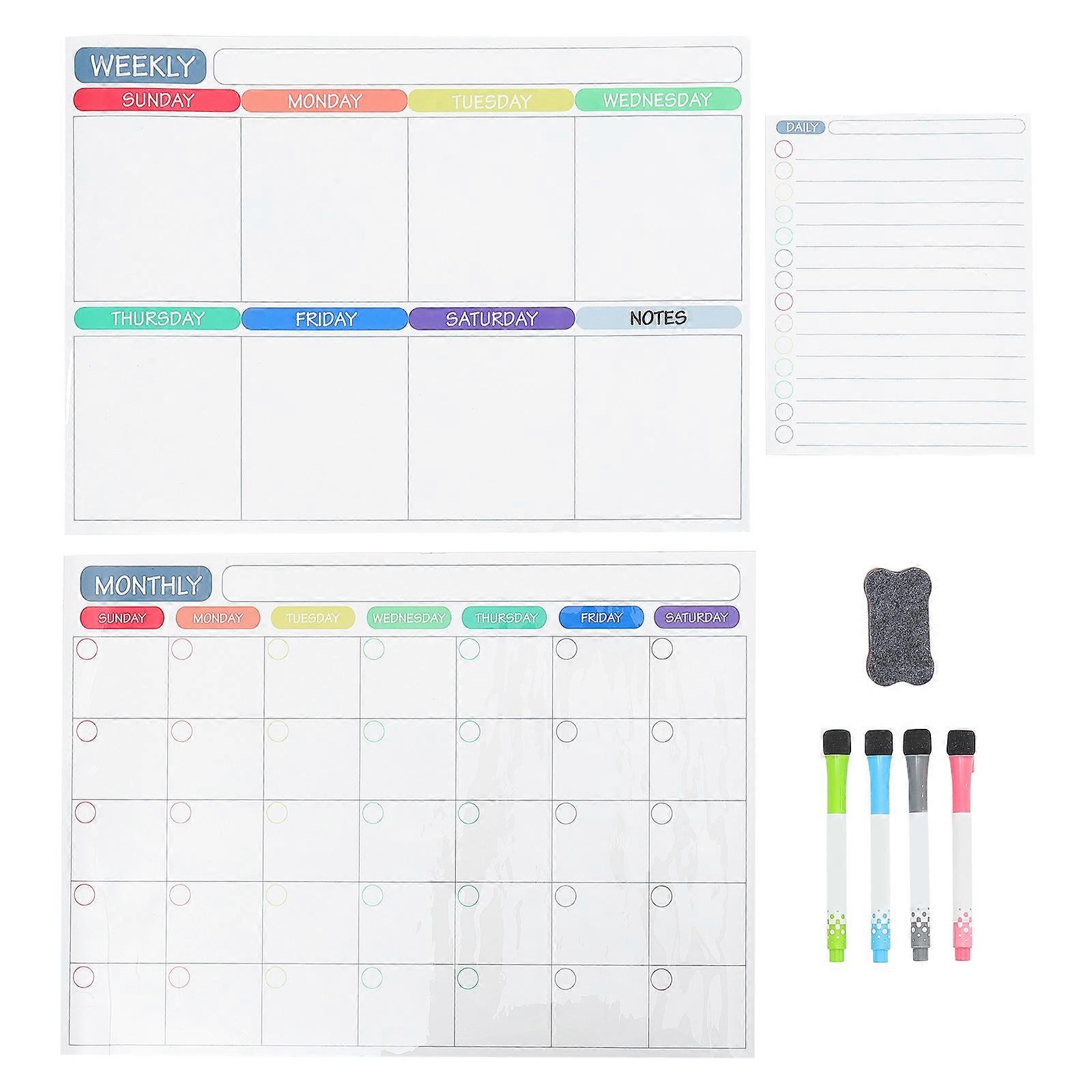 Efficient Magnetic Planner Board for Simplifying Your Household and Work Schedules