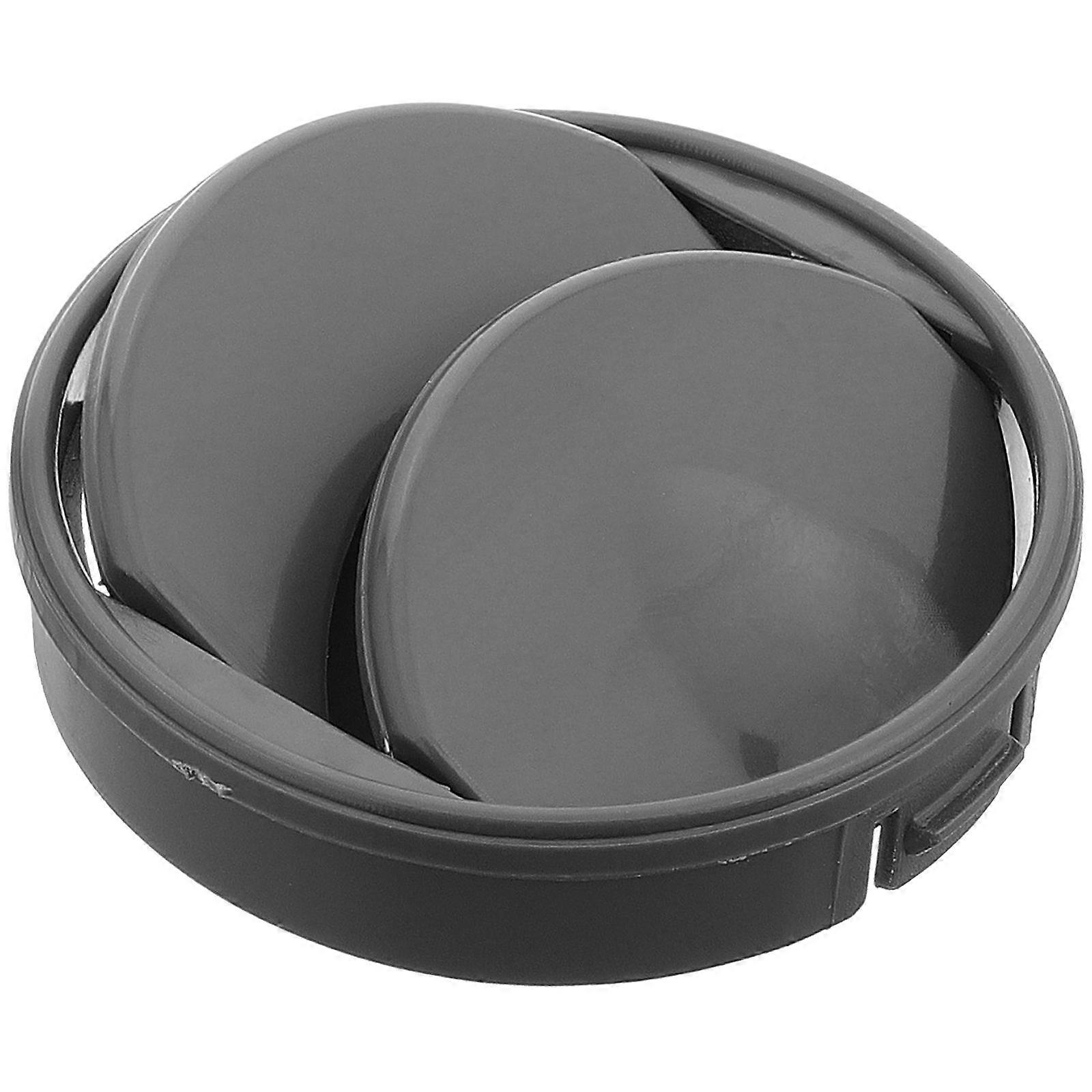 Adjustable Plastic Dashboard Air Conditioning Vents with Brushed Finish for Passenger Cars ABS Grey Air Vent Covers and Filters for Home Use