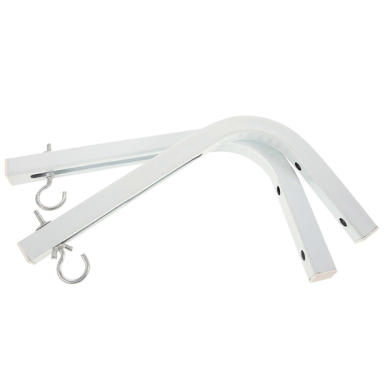 1 Pair Projector Curtain Ceiling Mounts Mounting Hook Brackets for Projection Screen