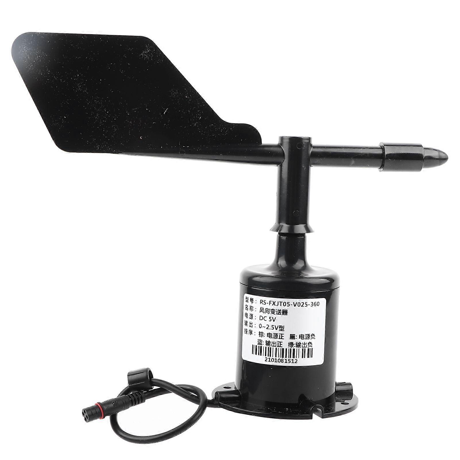 360 Degree Wind Transmitter Transducer Wind Speed Anemometer Instruments for Ambient Weather