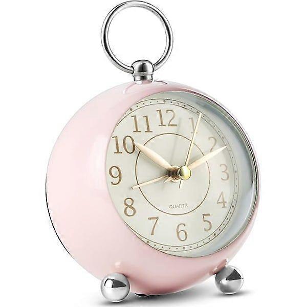 Silent Bedside Clock Battery Operated Non Analog Alarm Clock Loud Vintage Alarm Clocks with Light Large Display