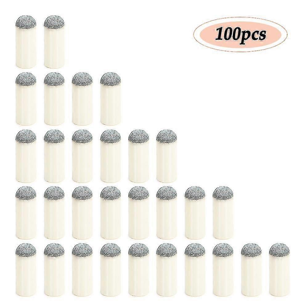 100pcs Slip-On Pool Billiard Cue Tips Ferrules Replacement Heads 9mm-13mm 5 Sizes
