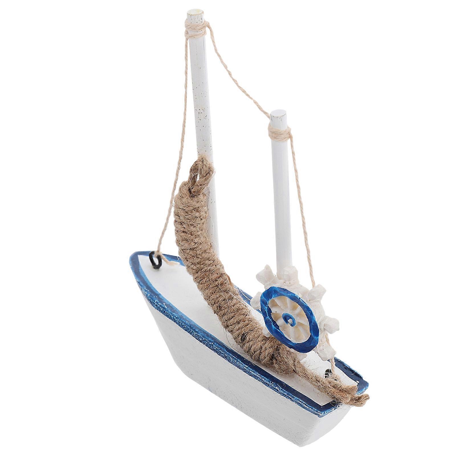 Sailboat Decoration Model,Enhances Room Ambience,Durable Construction