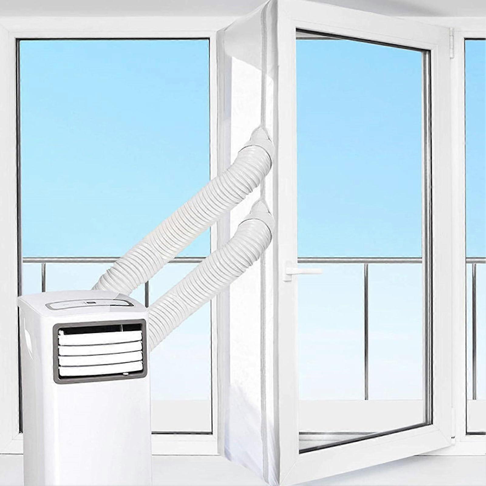 Window Seal for Mobile Air Conditioners, 300 m Windproof Sealing Cloth, Hot Air Stop, Easy to Install, Window Insulation