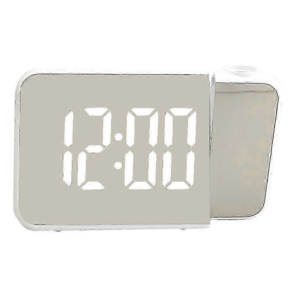 2025 Projection Clock Mirror Alarm Clock for Students Electronic Digital Clock