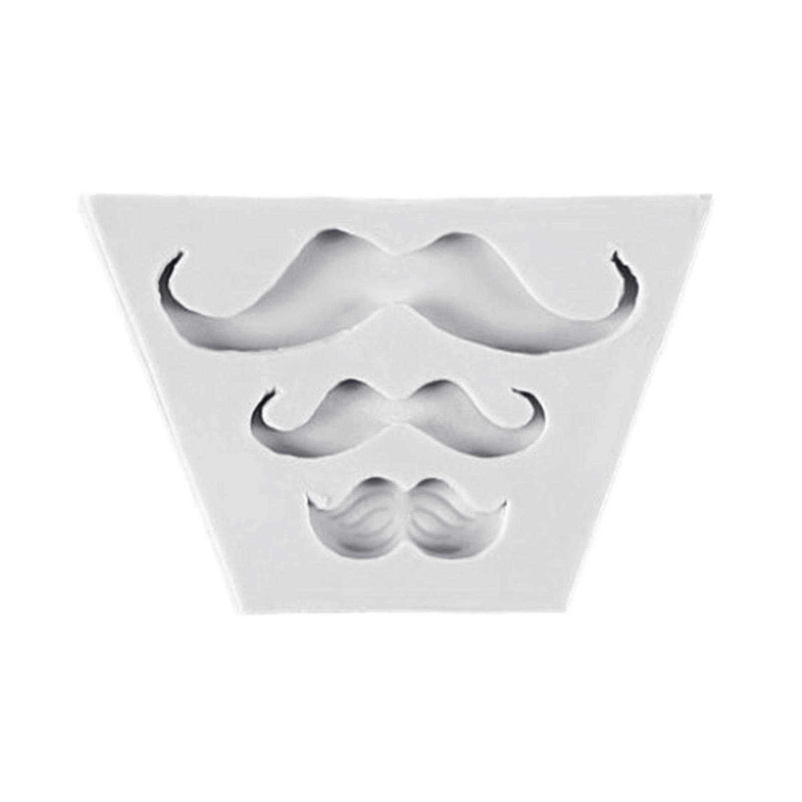 2025 Bowtie Mustache Silicone Molds Baking Tool Fondant Cake Decorating Molds for Making Chocolate, Candy, Candle, Soap