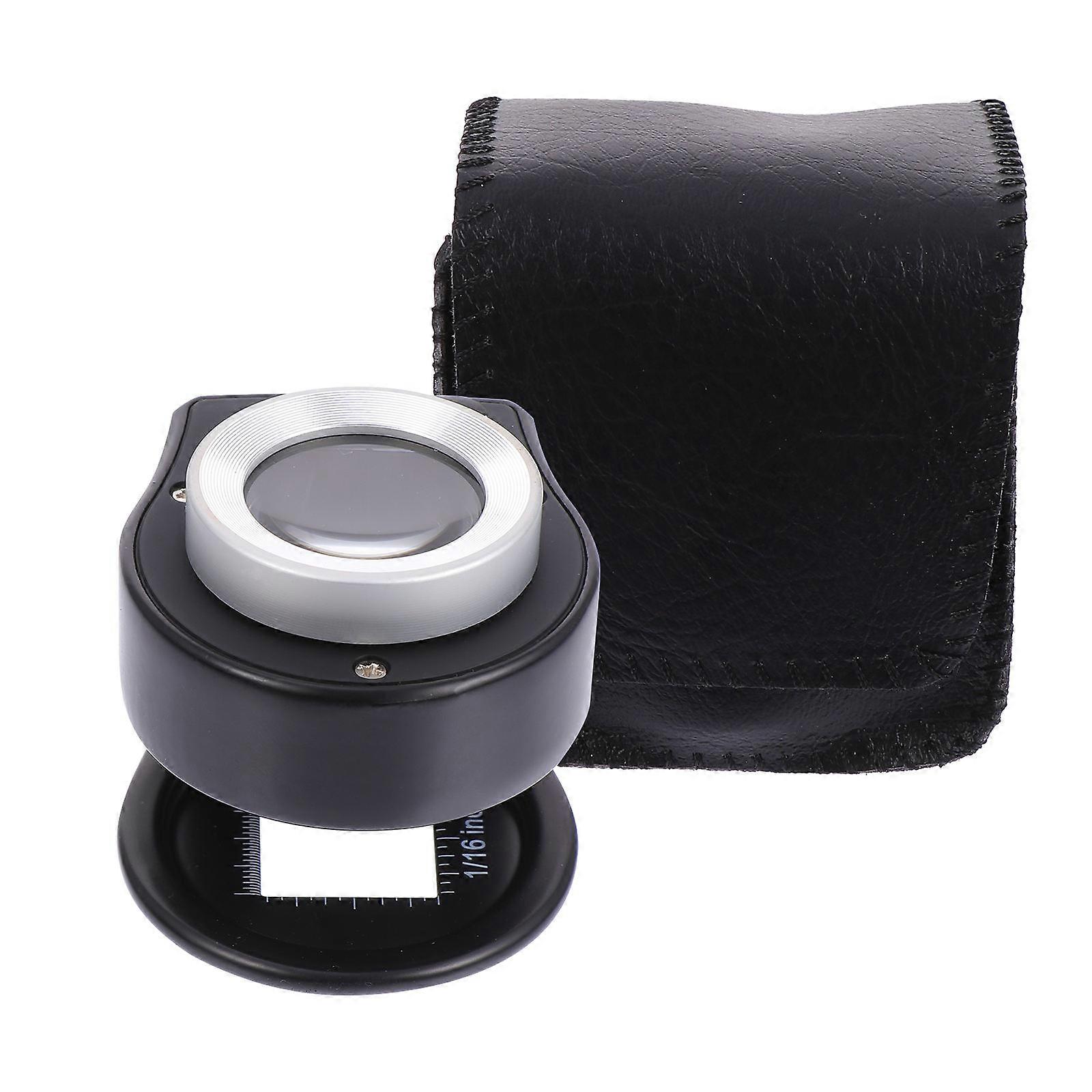Work Magnifying Glass Magnifying Equipment Small Desktop Magnifier with Light