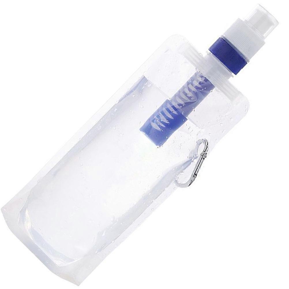 Convenient Water Filter Bag Outdoor Water Bag Picnics Mountaineering 27x12cm 480ml Portable Water Storage 1Set