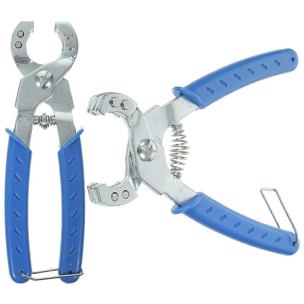 Durable Cage Building Plier Tool 2pcs Set for Easy Animal Cage Assembly Heavy Duty Fastening Pliers for Poultry Rabbit Birdcage Installation