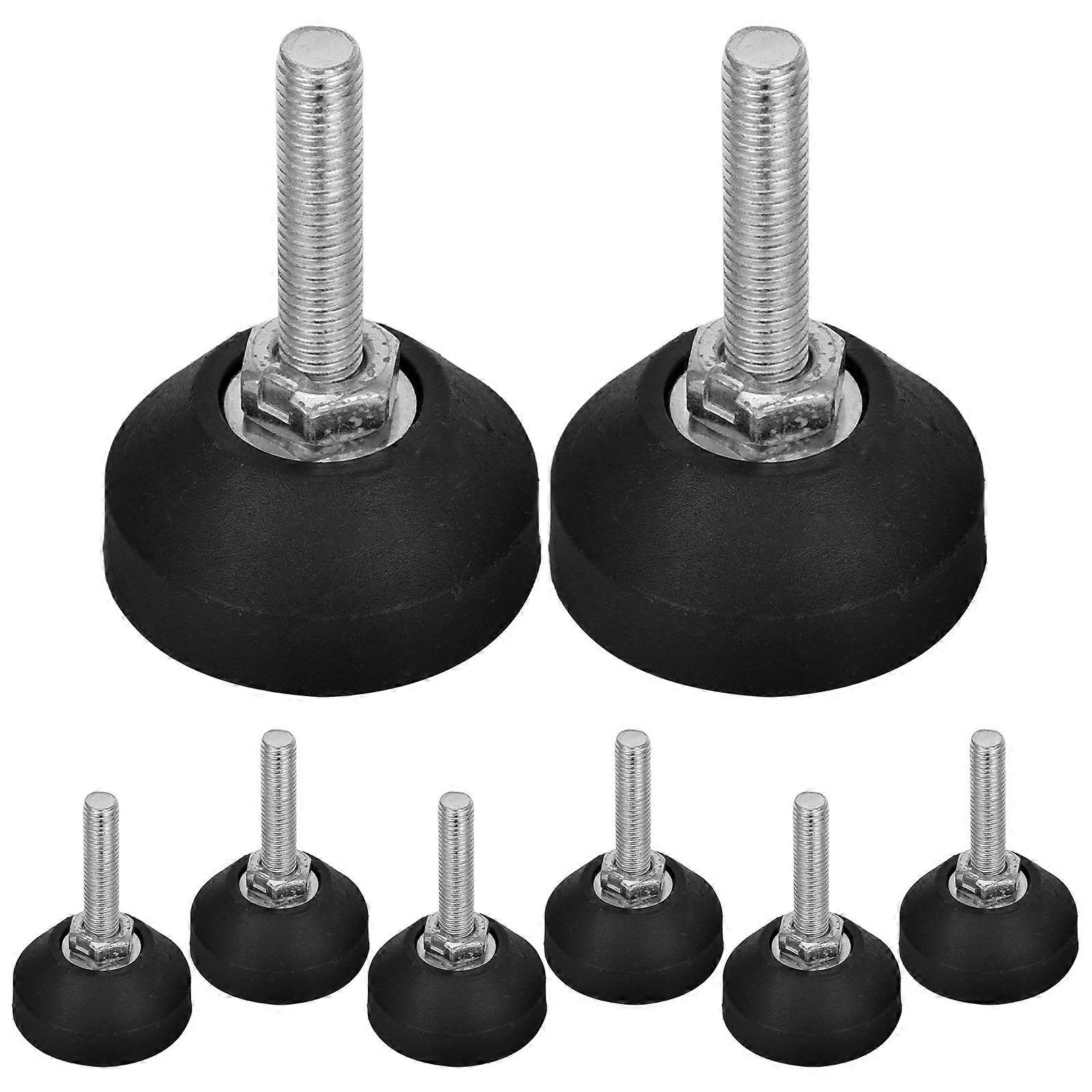 Adjustable Furniture Levelers Durable Table Leg Extenders for Wardrobes, Nonskid Shock Absorbing Feet for Stable Support
