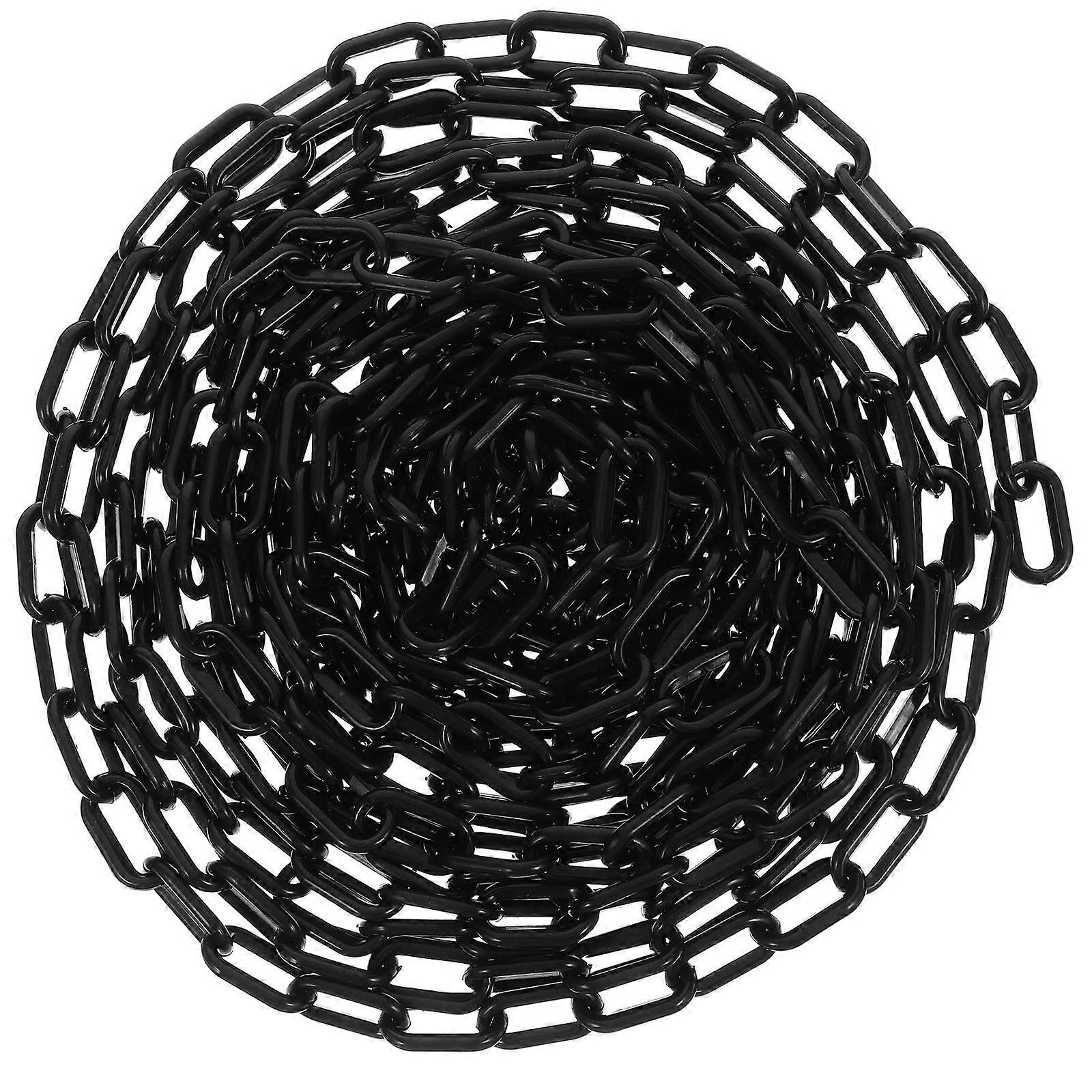 Safety Chain Barrier Link for Crowd Control, Road Cones, No Parking Signs – High Strength Material for Event Management and Construction Sites