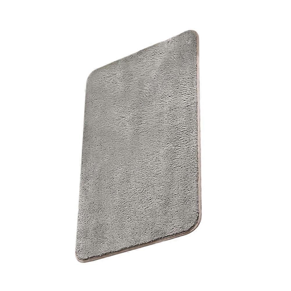 Non Slip Absorbent Polyester Floor Mat for Bath, Kitchen, Laundry, Entryway – Soft, Comfortable, Machine Washable