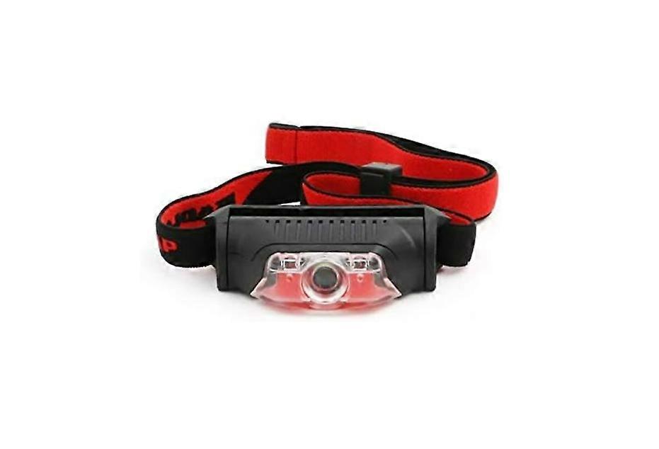 Head lamp Portable Mini 4 Modes Headlamp LED AA Battery High Power Head Torch Light Outdoor Camping Flashlight(Black)