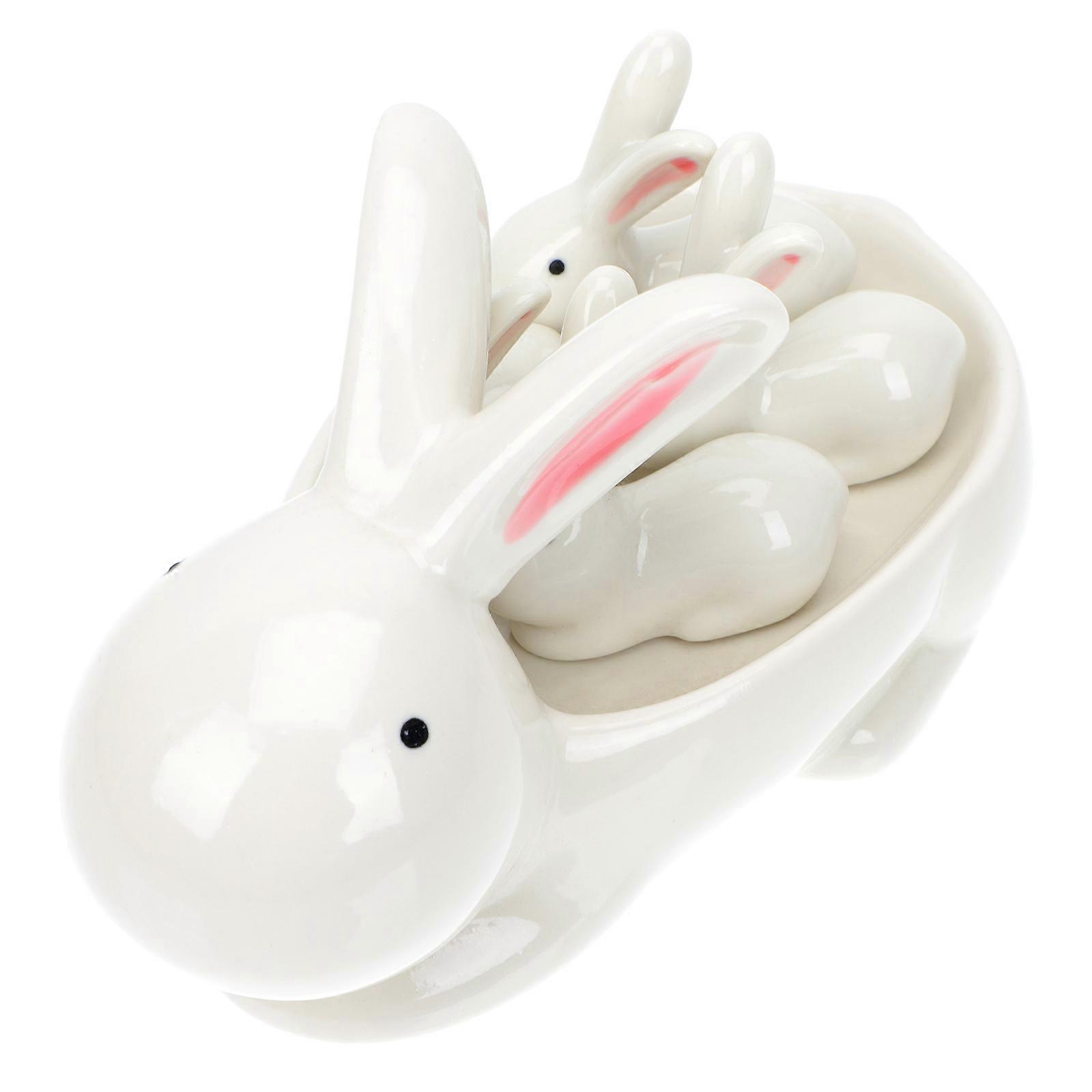 Seasoning Plate and Ceramic Chopsticks Holders present Option Tableware 1Set