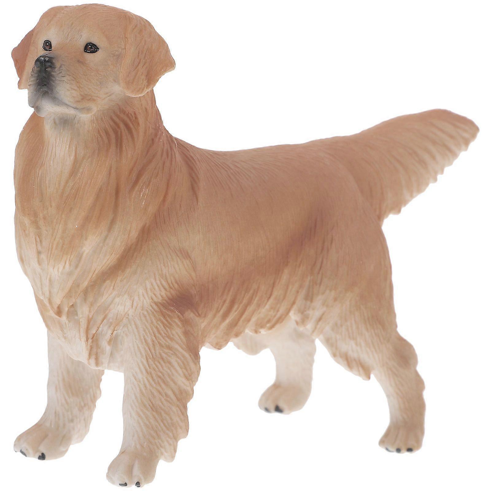 Dog Model Simulation Animal Educational Model Plastic Simulation Puppy Model