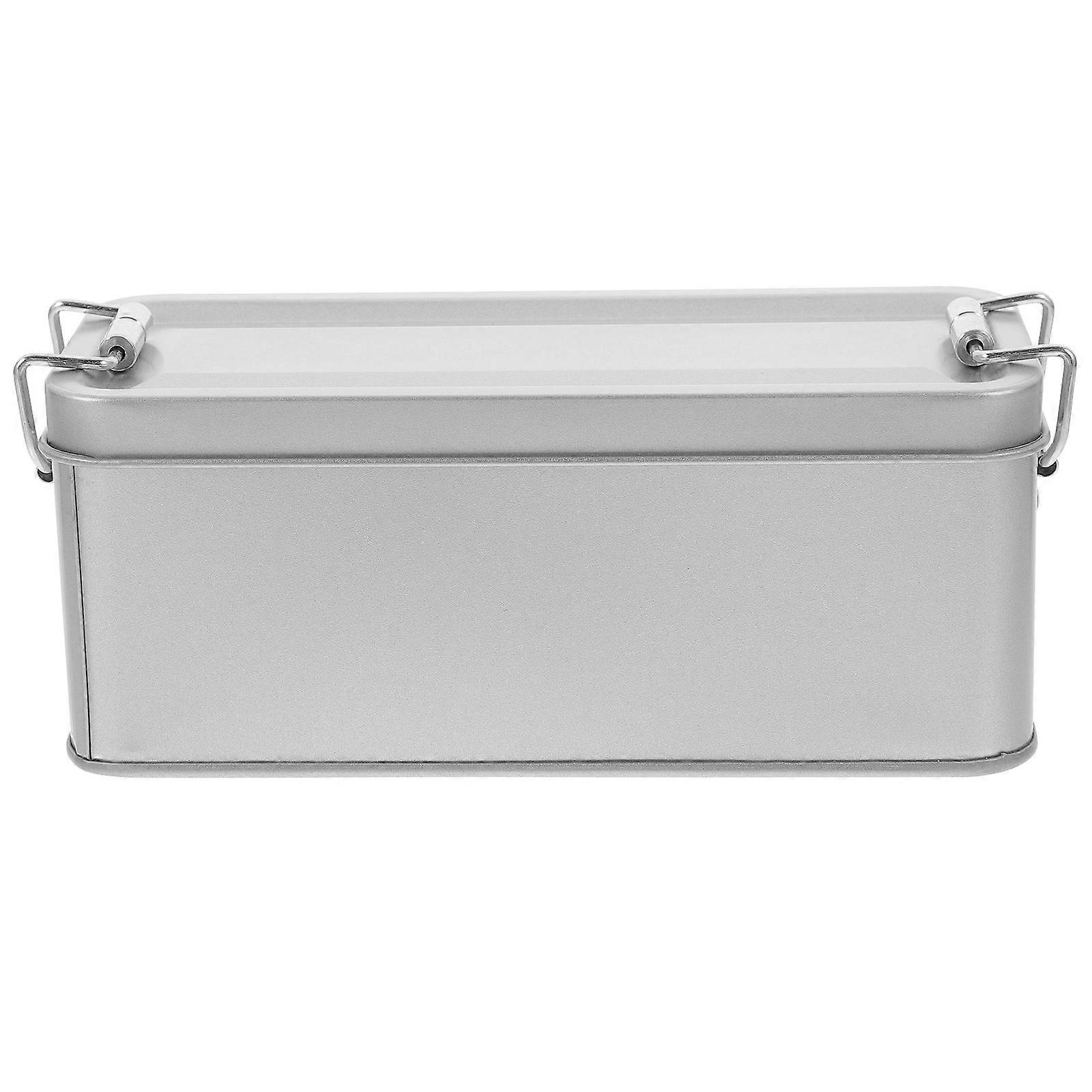 Tinplate Candy Storage Box Cookie Packing Box Candy Storage Containers With Lid