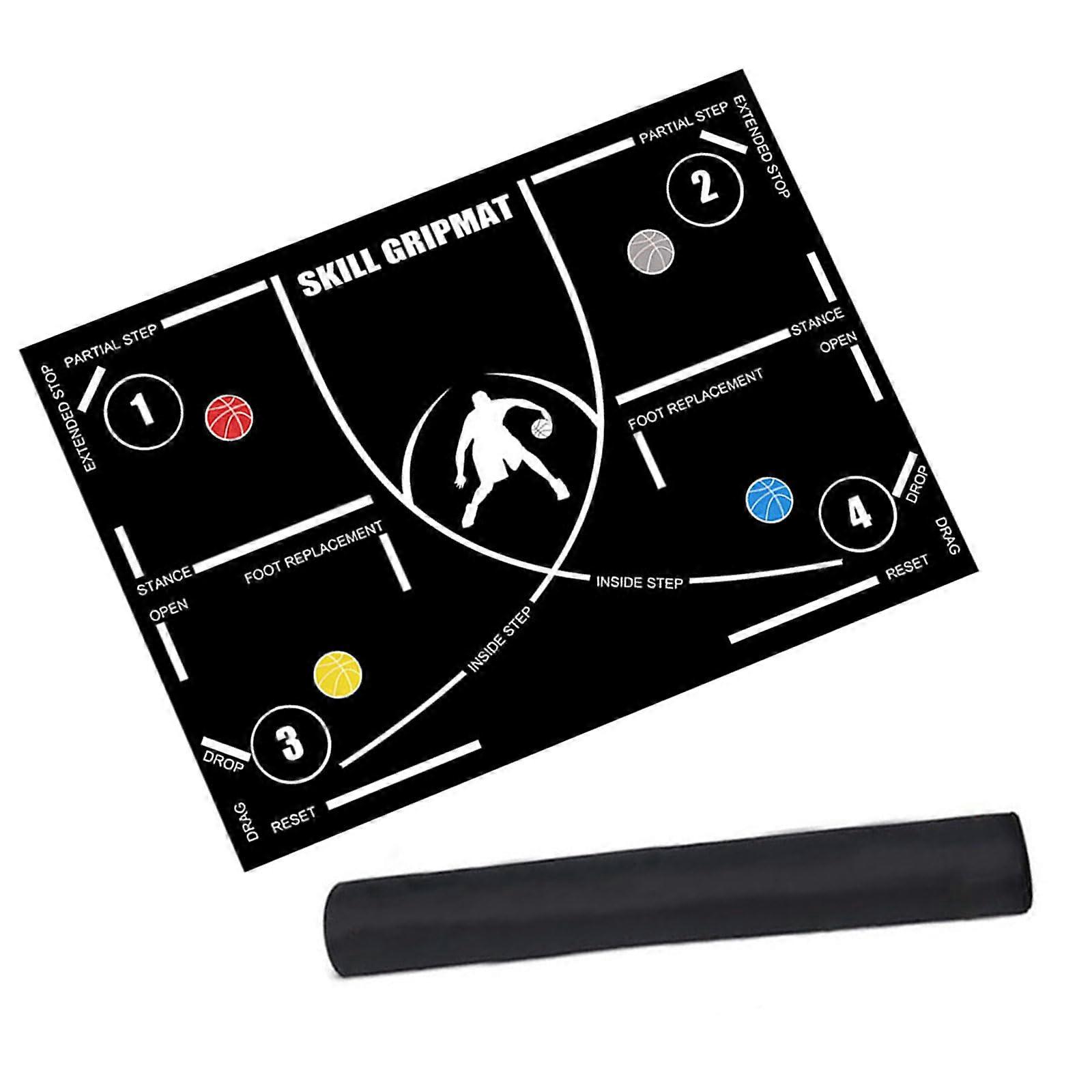 Basketball Training Mat, Portable Agility Training Pad, Non-Slip Basketball Pads, Lightweight and Durable Design
