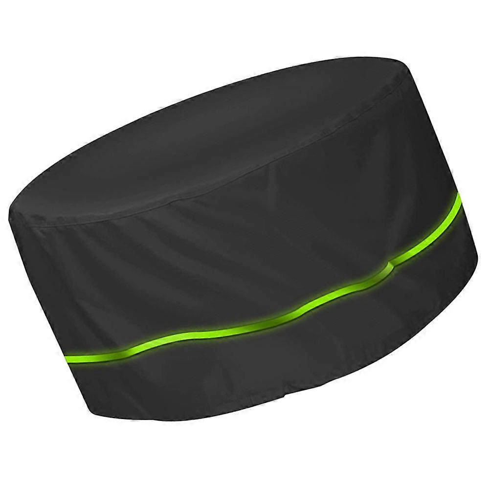 Table Cover Protector Dining Room Table Protector Snow-Resistant 49.2X49.2X28.0in Black 1Set