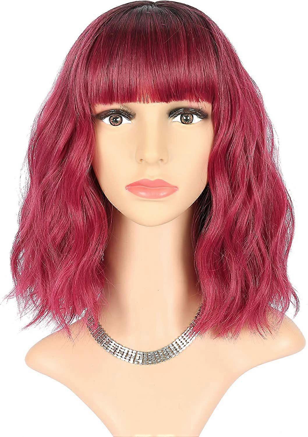 Red Wavy Wig