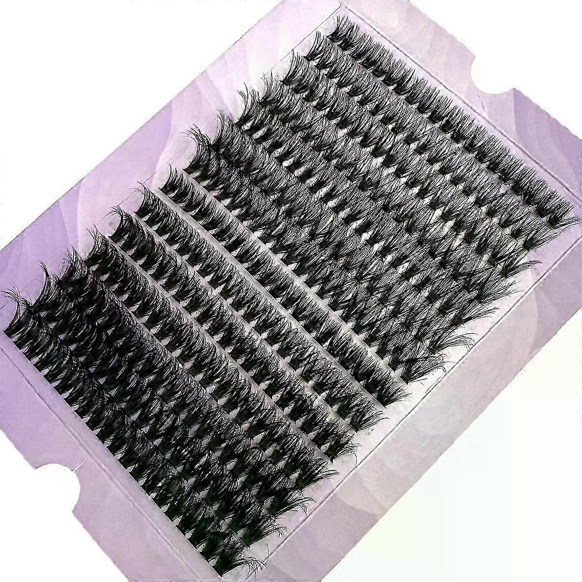 14 Rows 5D Fluffy Cluster Lashes 60D/80D/100D Thick Eyelash D/DD Curl 9-16mm Mix Individual Lashes DIY Lash Extensions for Certain Brand