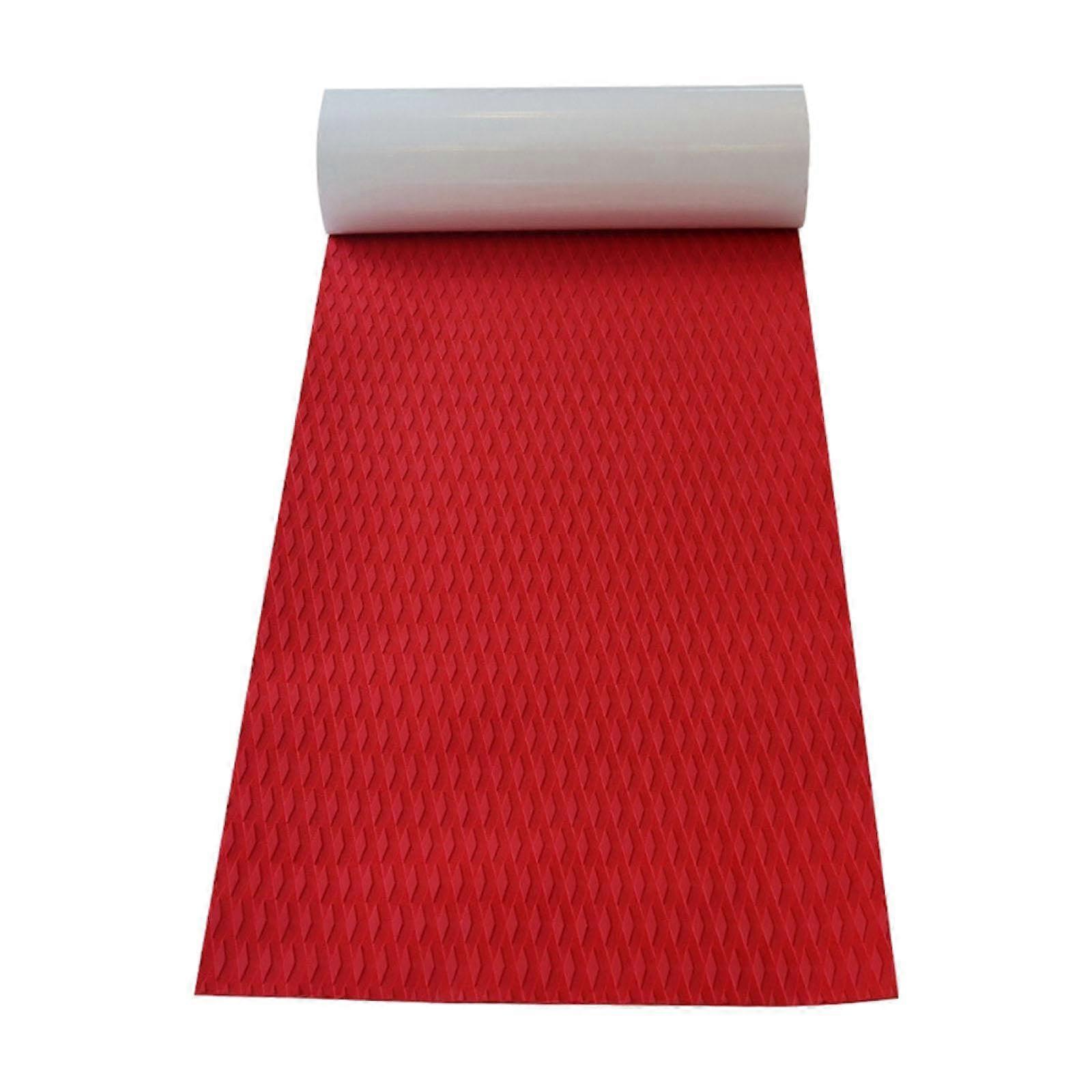 Traction Pad Deck Deck Pad Strong Hold EVA Sheet Boat Cover Sheet for Kayak Stand Up Paddleboard Yacht red
