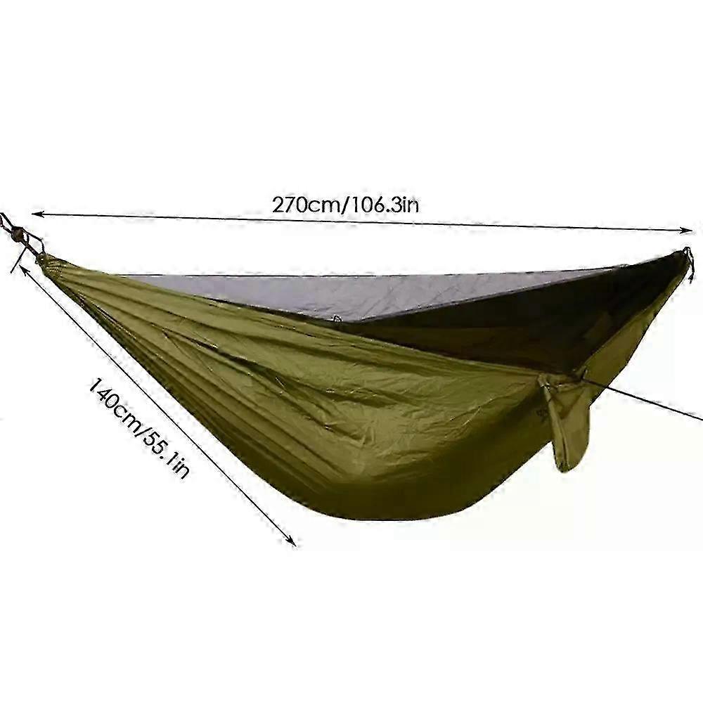 Foldable Fly Mesh Hammock for Camping and Outdoor Activities with Strong Load Capacity