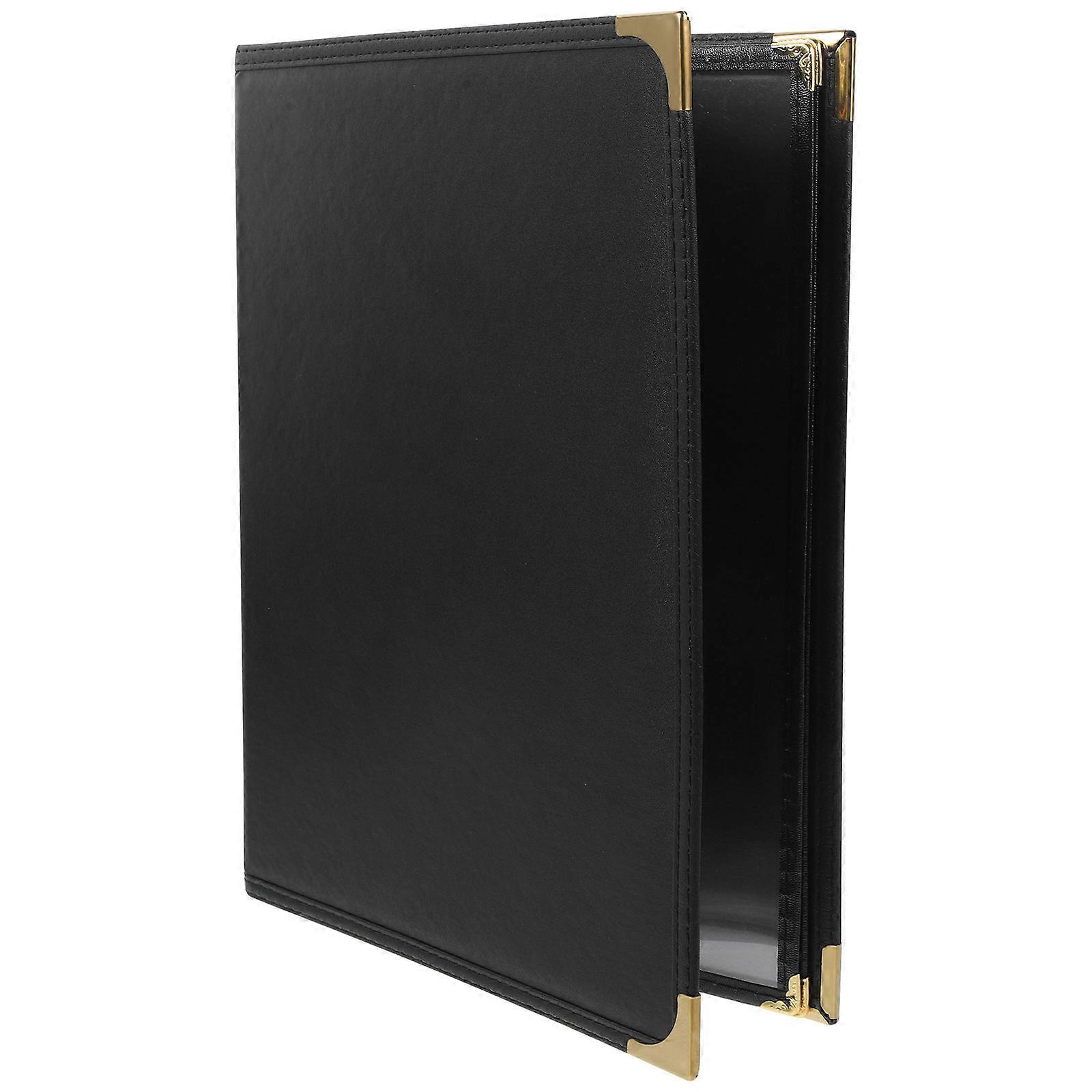 Transparent PVC Menu Cover Holder for Restaurants, Bars – Durable Protective Sleeve for Menus, Recipes, and Price Lists – Safe, Material