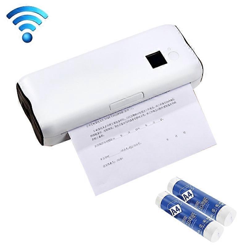 Thermal Printer, Style: Remote Edition+100pcs A4 Paper Remote Edition+100pcs A4 Paper