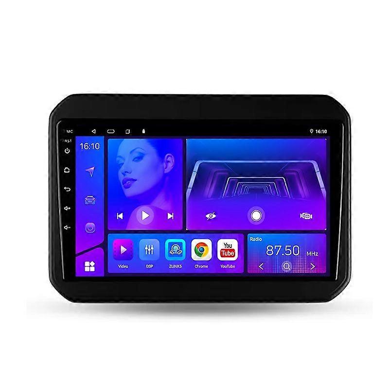 スズキイグニス2016-2020 4G 8コアWIFI用2 Din Androidオートカーラジオプレーヤーステレオテスラベティカルスクリーン9カーマルチメディアビデオプレーヤーGPSナビゲーション