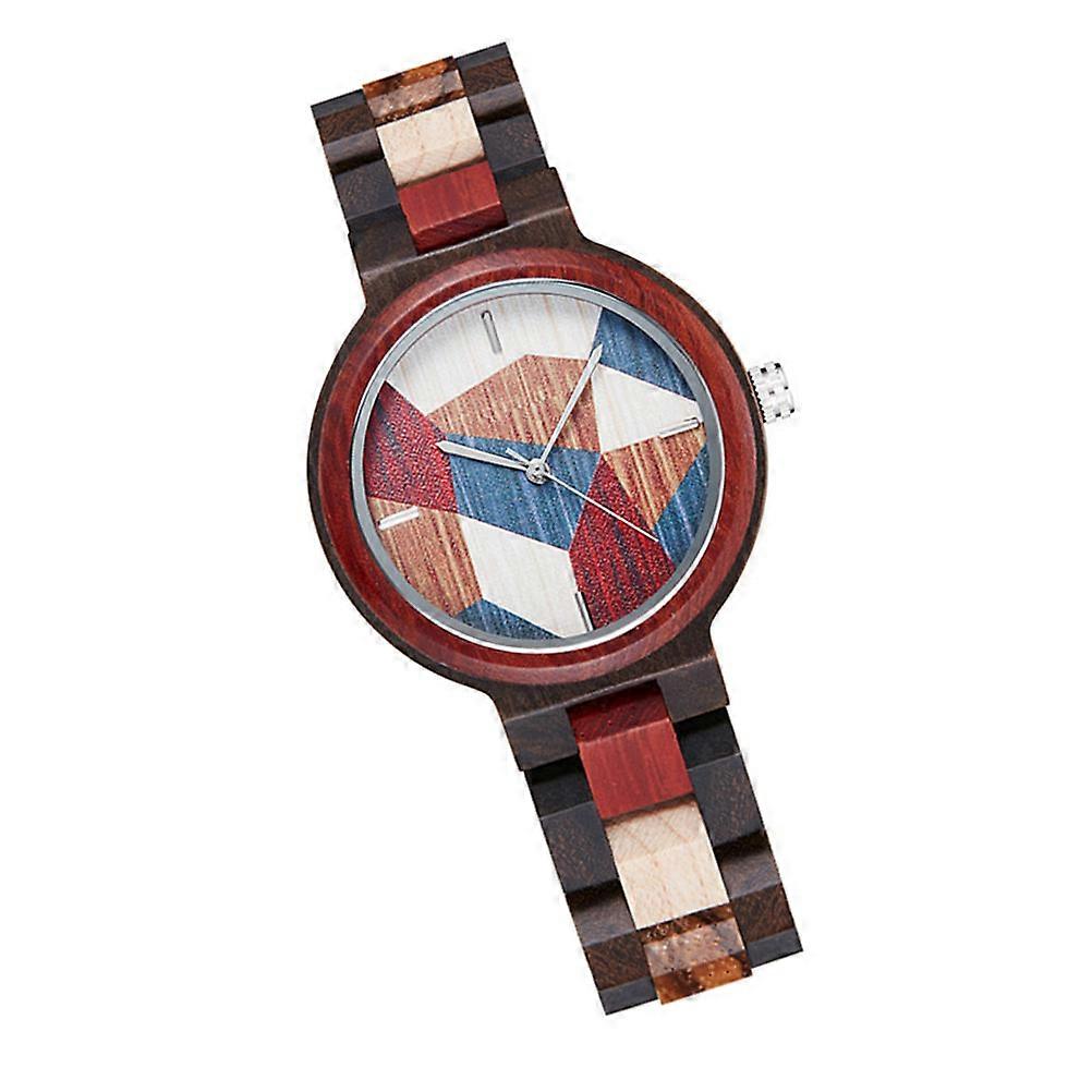 Stylish Lightweight Wooden Quartz Watch for Men and Women with Comfortable Strap, Elegant and Practical Design