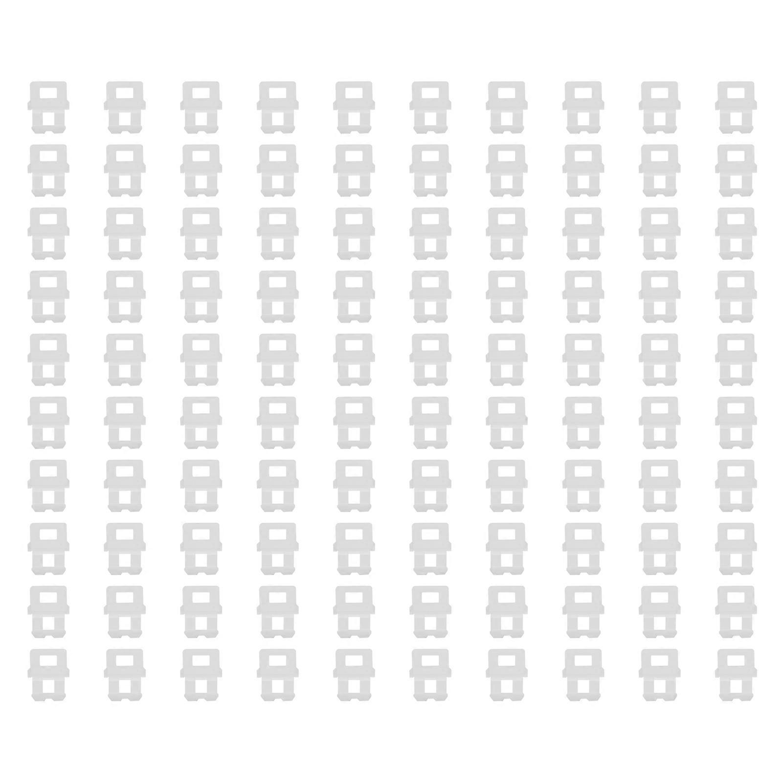 100PCS Tile Leveling System Clips FG4 Type Tiles Leveler Spacers Floor Construction Tool