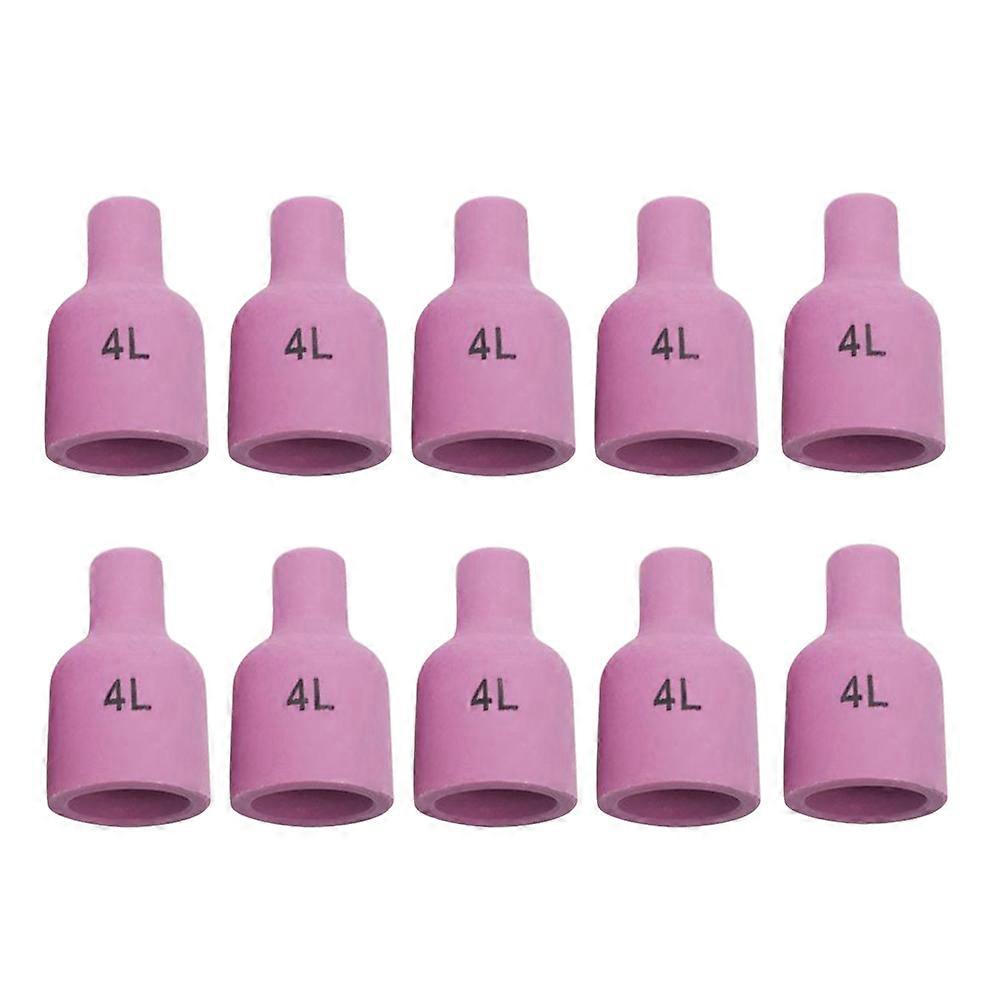 Tig Welding Nozzles Ceramic Welding Covers Professional Welding Tasks Violet 10Pcs