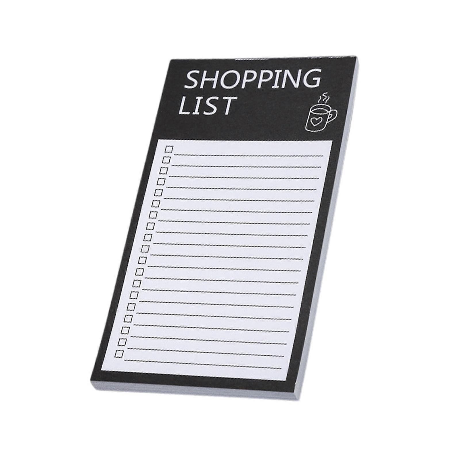 Magneticic Notepad Magnetic Memos Board Simple Stickier Note Writing Pad Note Pad Grocery List Pad for School Multicolor