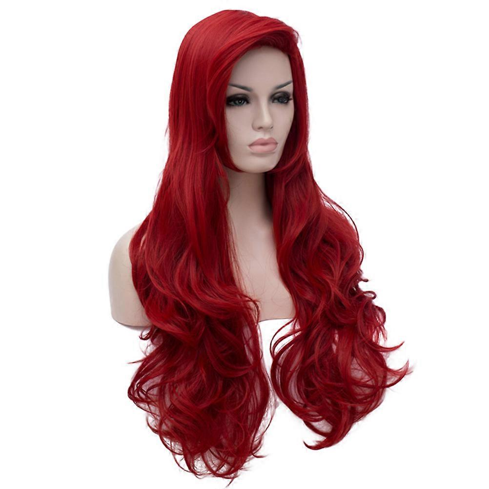 Curly Wigs High Temperature Fiber Halloween Party Cosplay Hairpiece Long Curly Wig 1Pc