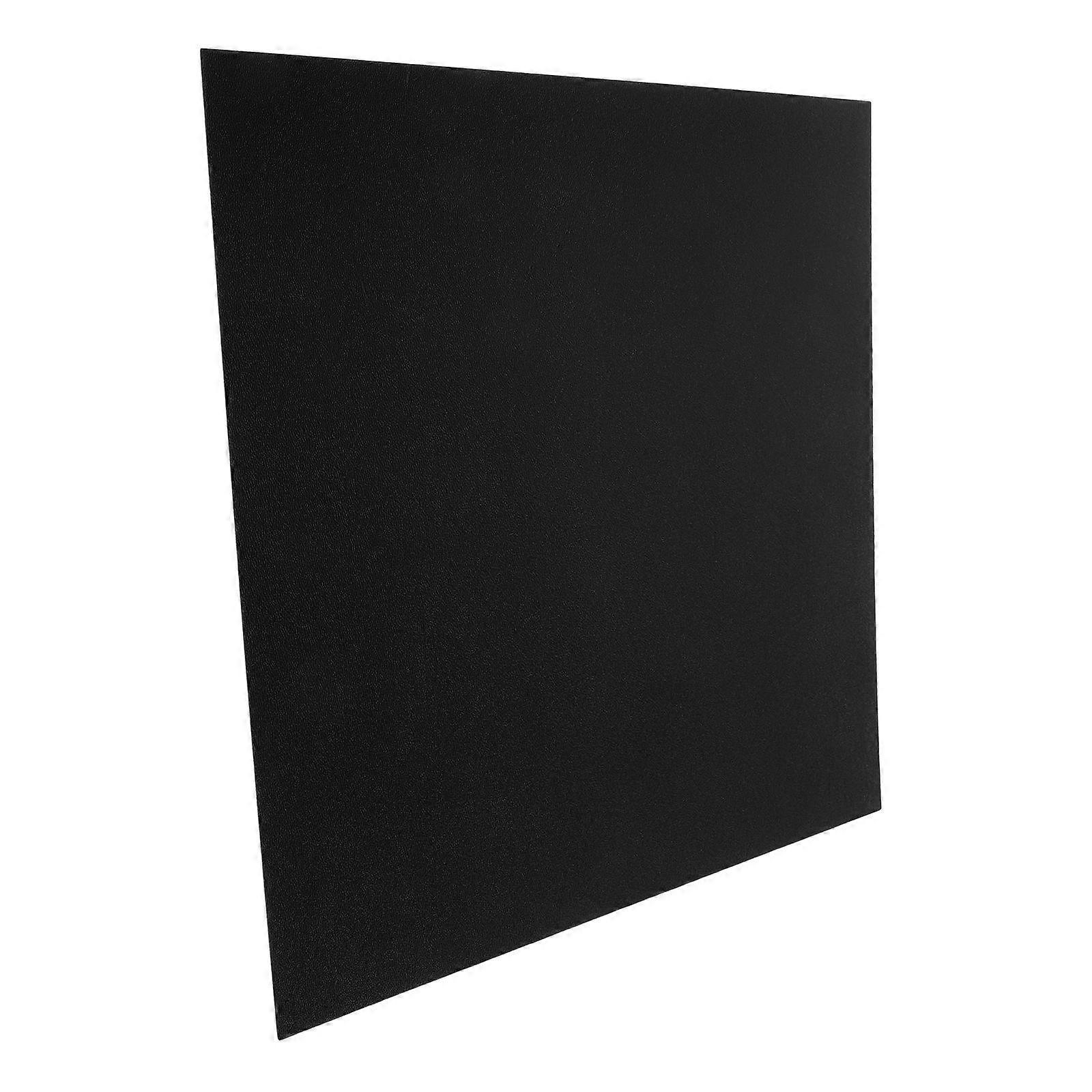 Thermoplastic Sheet For Creating Decorations Thermal Forming Square Black 1Set
