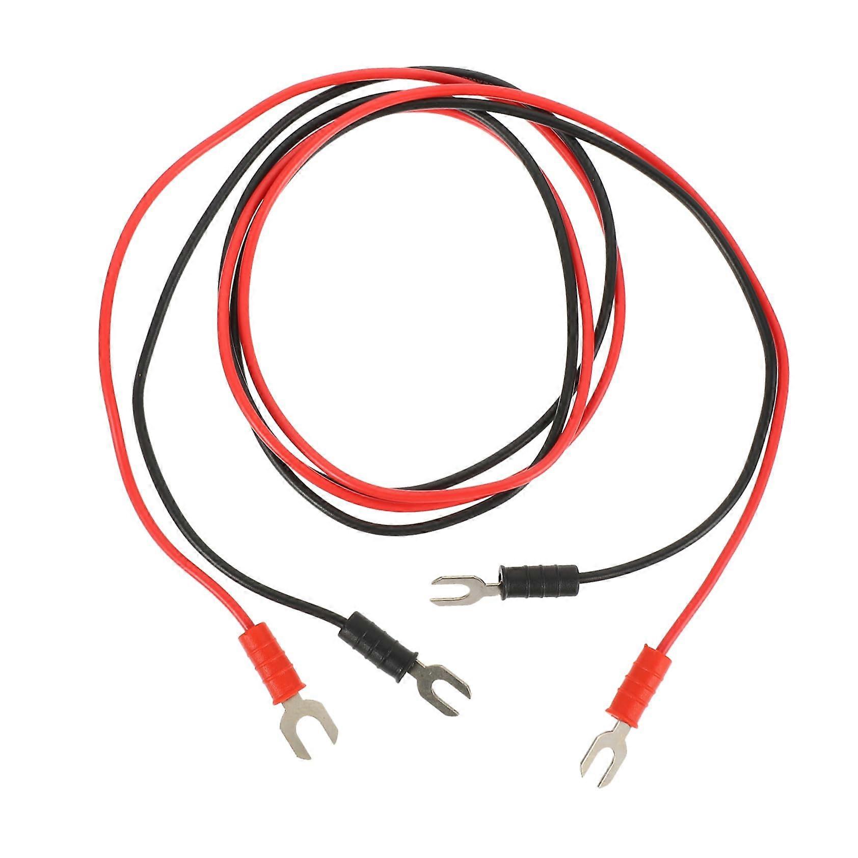 Ushaped test leads for electrical measurements, teaching, multimeters