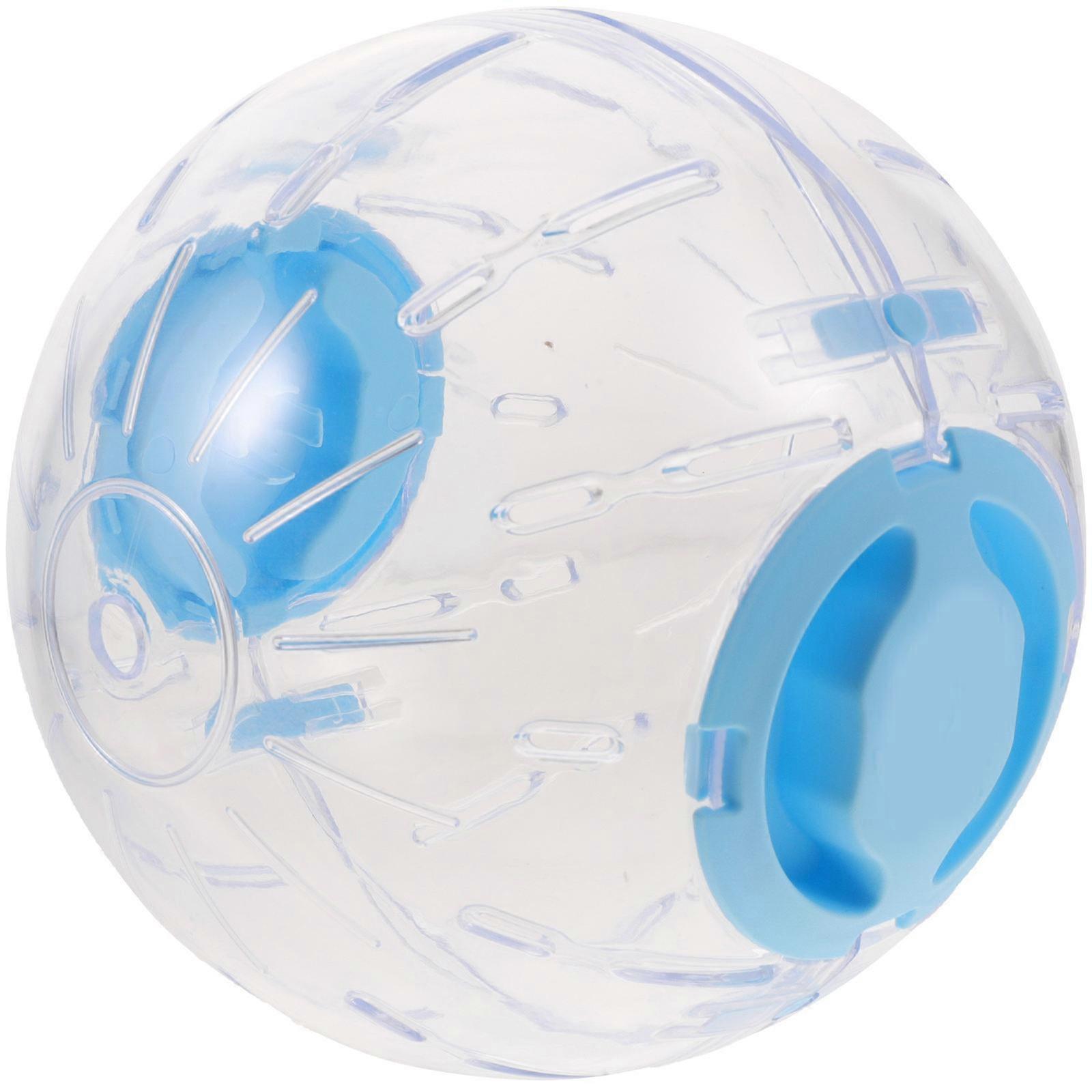 Durable PC Material Hamster Exercise Ball with Ventilation Holes and Lock Design for Safe Pet Use 10.5cm