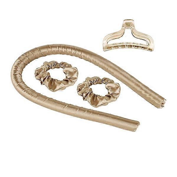 Lazy Man Curly Stick Camel (1 Stick + 2 rings + 1 clip) - Create perfect curls with ease.