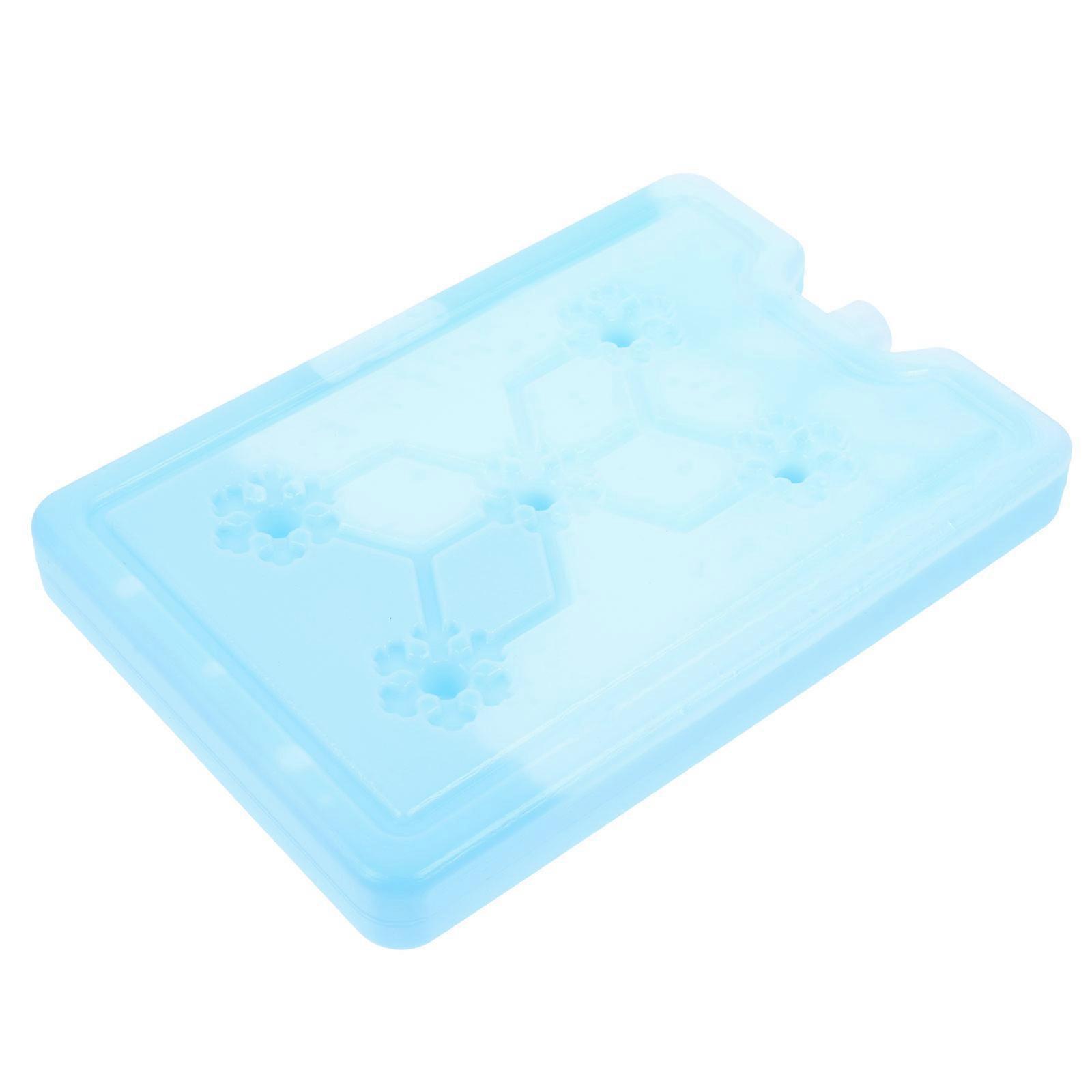 Sky-Blue Ice Packs For Daily Life Perfect For Cake Transportation And Breast Milk Storage Size 22X14.8X2CM 1Pack
