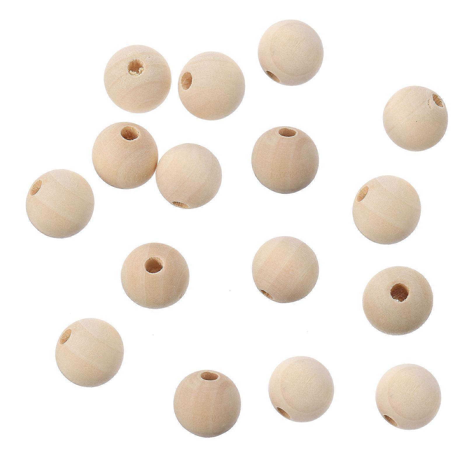 Craft Beads Wooden Loose Beads 100 Pcs For Jewelry Making Ideal For Artists And Eco-Friendly