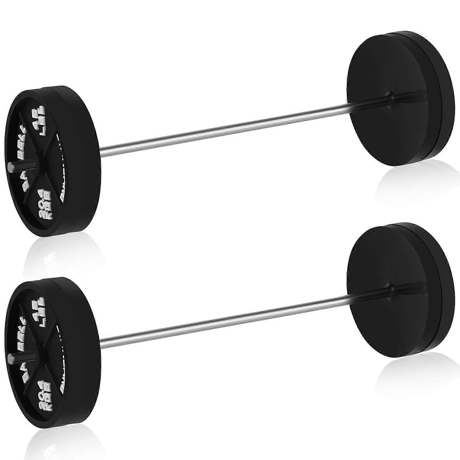 Mini Barbell 2 Pcs Elegant Desk Ornament Ideal For Office Space Crafted In Minimalist Style From Strong Material With Fine Finish