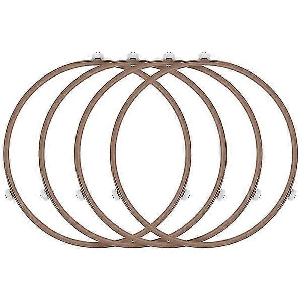 4-pack Microwave Oven Roller Ring Microwave Turntable Ring Plate