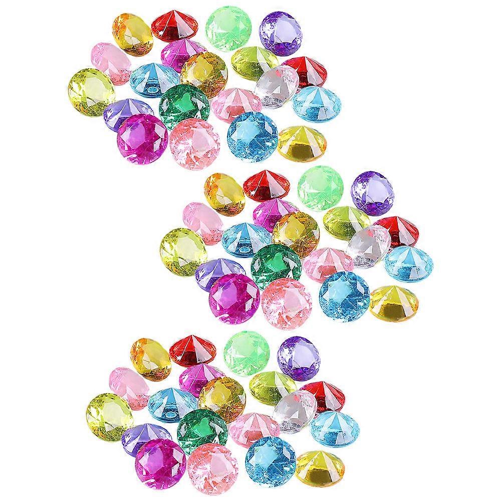 Diving Gems Toys Acrylic Fake for Kids Pool Summer Underwater Play Assorted Color