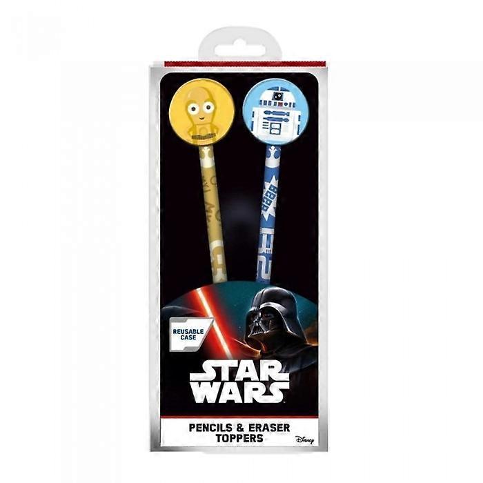 Star Wars Pencil and Topper (Pack of 2)